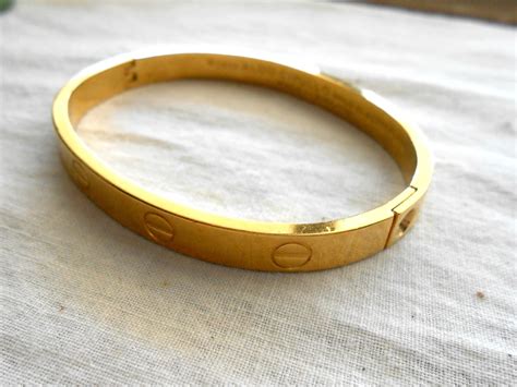 Vintage 1970 Charles Revson Aldo Cipullo :: Cartier Love Bracelet